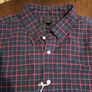J. Crew men’s button down long sleeve XL dark blue